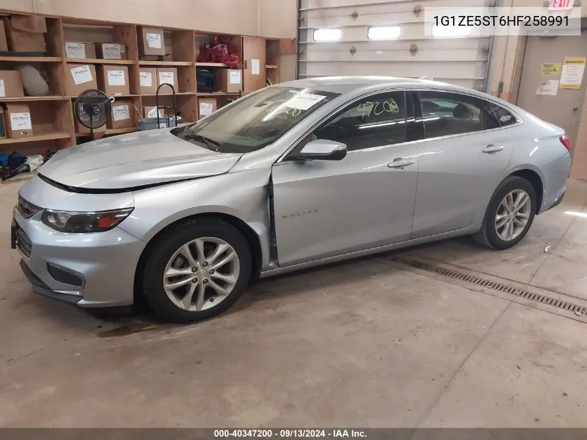 1G1ZE5ST6HF258991 2017 Chevrolet Malibu 1Lt