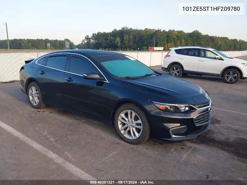 2017 Chevrolet Malibu 1Lt VIN: 1G1ZE5ST1HF209780 Lot: 40351321