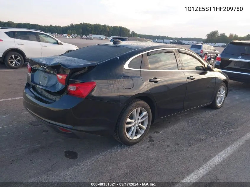 2017 Chevrolet Malibu 1Lt VIN: 1G1ZE5ST1HF209780 Lot: 40351321