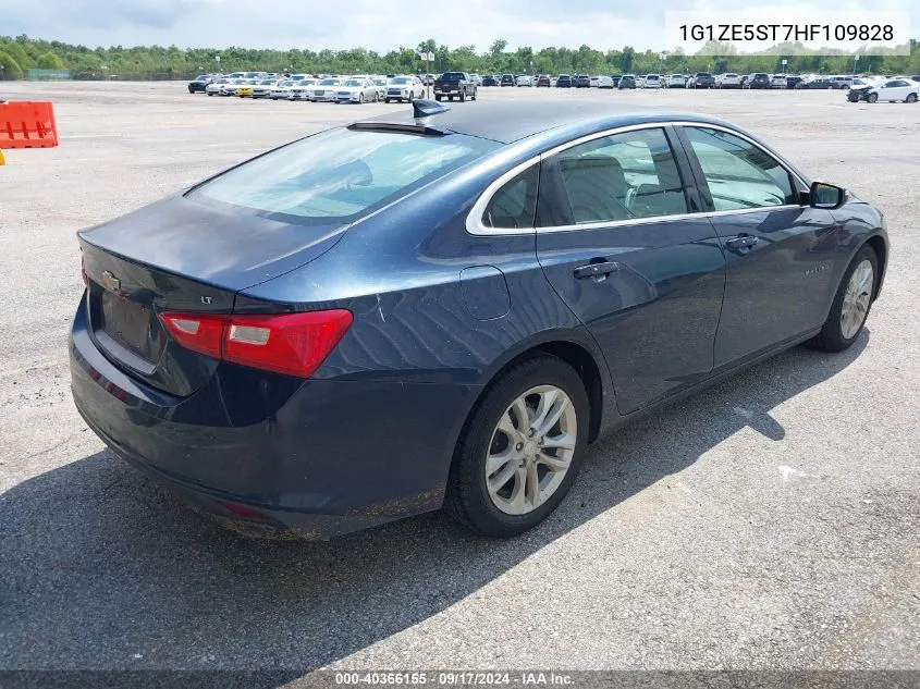 2017 Chevrolet Malibu 1Lt VIN: 1G1ZE5ST7HF109828 Lot: 40366155