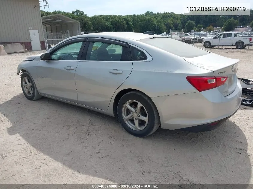 2017 Chevrolet Malibu Ls VIN: 1G1ZB5ST6HF290719 Lot: 40374080