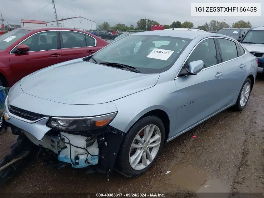 2017 Chevrolet Malibu Lt VIN: 1G1ZE5STXHF166458 Lot: 40383317