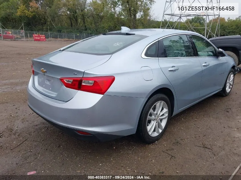 2017 Chevrolet Malibu Lt VIN: 1G1ZE5STXHF166458 Lot: 40383317