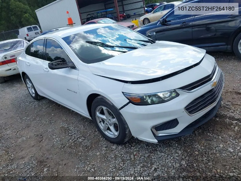 2017 Chevrolet Malibu 1Fl VIN: 1G1ZC5ST2HF264180 Lot: 40384250