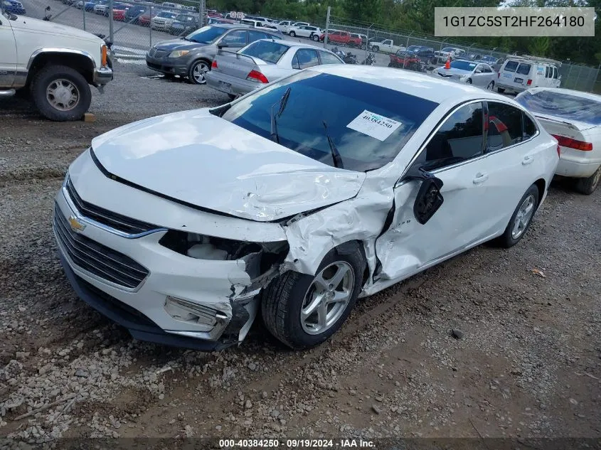 2017 Chevrolet Malibu 1Fl VIN: 1G1ZC5ST2HF264180 Lot: 40384250