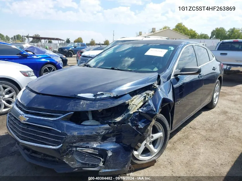 2017 Chevrolet Malibu 1Fl VIN: 1G1ZC5ST4HF263869 Lot: 40384482