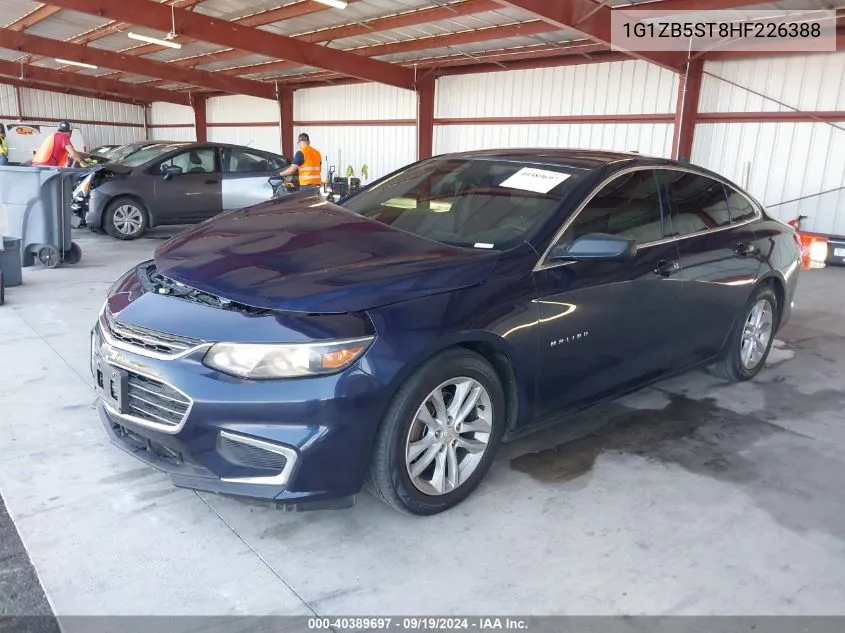 2017 Chevrolet Malibu Ls VIN: 1G1ZB5ST8HF226388 Lot: 40389697