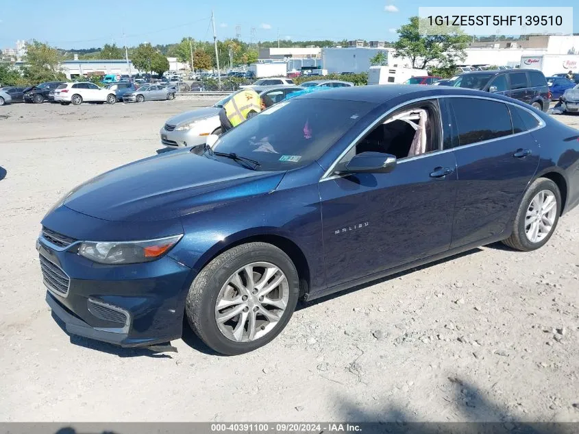 1G1ZE5ST5HF139510 2017 Chevrolet Malibu 1Lt