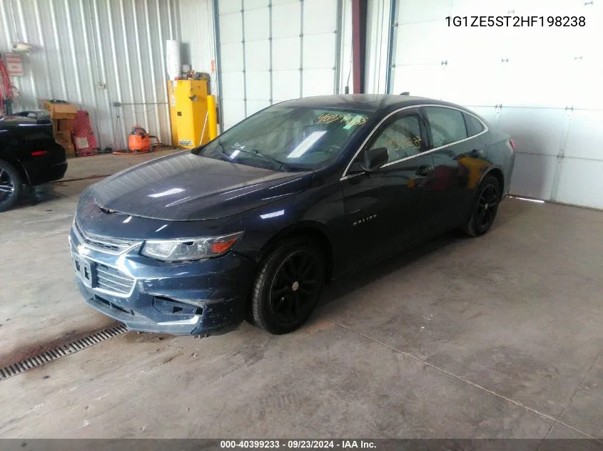 2017 Chevrolet Malibu 1Lt VIN: 1G1ZE5ST2HF198238 Lot: 40399233