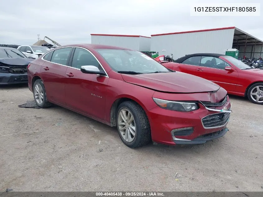 2017 Chevrolet Malibu Lt VIN: 1G1ZE5STXHF180585 Lot: 40405438