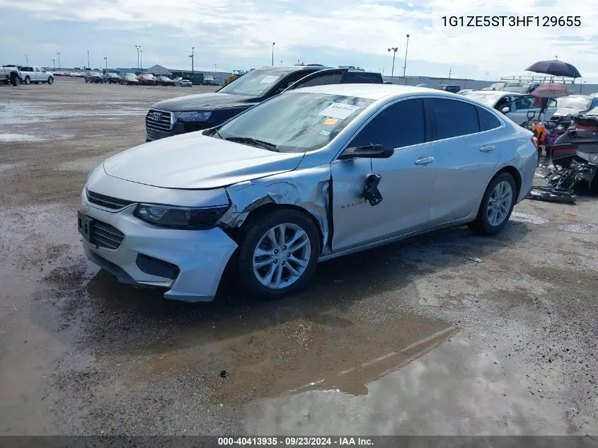 2017 Chevrolet Malibu 1Lt VIN: 1G1ZE5ST3HF129655 Lot: 40413935