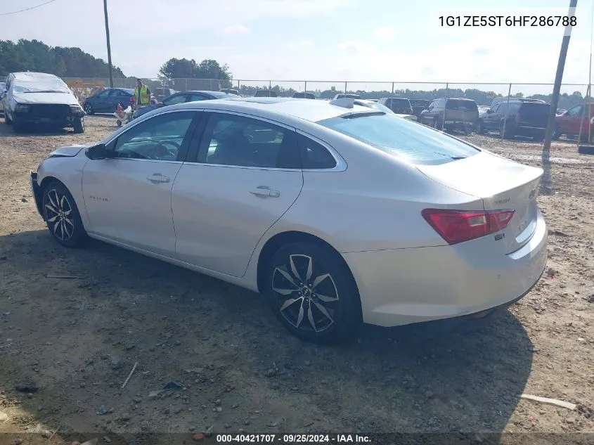 2017 Chevrolet Malibu 1Lt VIN: 1G1ZE5ST6HF286788 Lot: 40421707