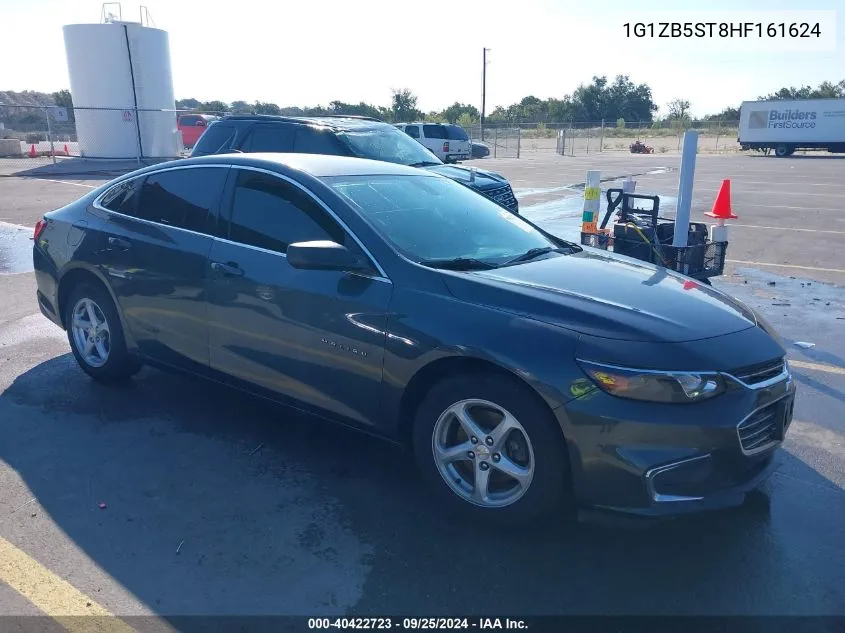 2017 Chevrolet Malibu Ls VIN: 1G1ZB5ST8HF161624 Lot: 40422723