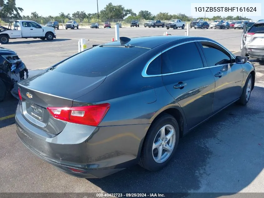 2017 Chevrolet Malibu Ls VIN: 1G1ZB5ST8HF161624 Lot: 40422723