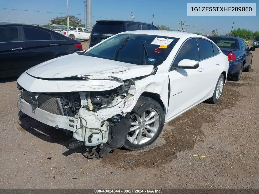 1G1ZE5STXHF209860 2017 Chevrolet Malibu 1Lt