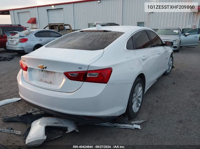 1G1ZE5STXHF209860 2017 Chevrolet Malibu 1Lt