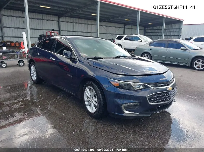 2017 Chevrolet Malibu 1Lt VIN: 1G1ZE5ST6HF111411 Lot: 40434396