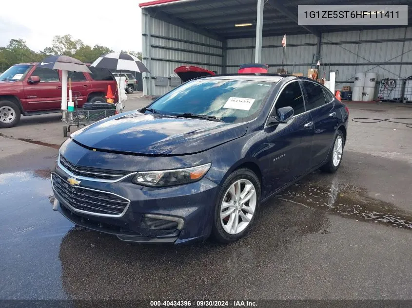 2017 Chevrolet Malibu 1Lt VIN: 1G1ZE5ST6HF111411 Lot: 40434396