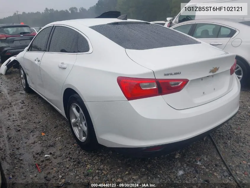 1G1ZB5ST6HF102121 2017 Chevrolet Malibu Ls