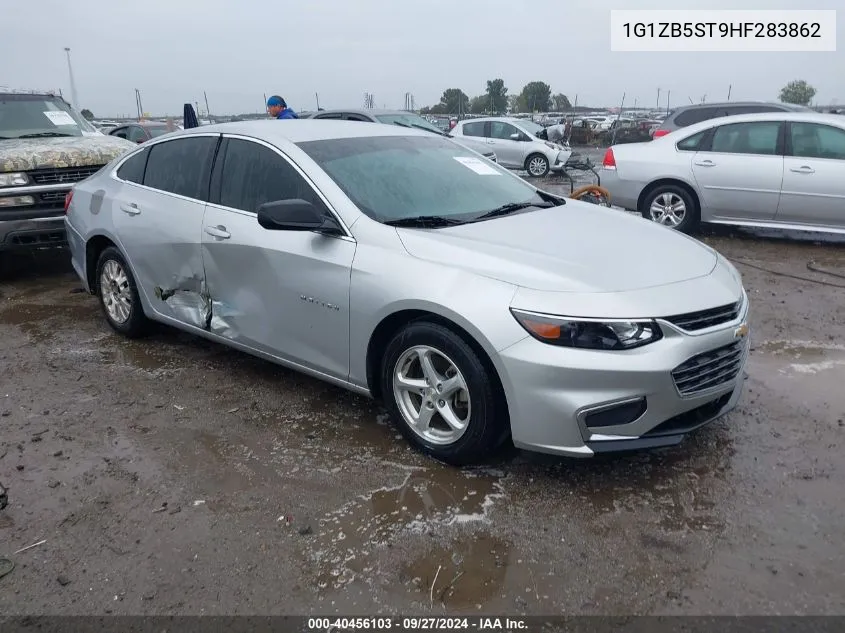 2017 Chevrolet Malibu Ls VIN: 1G1ZB5ST9HF283862 Lot: 40456103