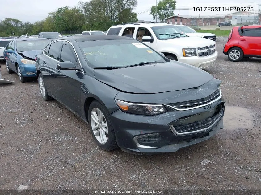 2017 Chevrolet Malibu 1Lt VIN: 1G1ZE5ST1HF205275 Lot: 40456285