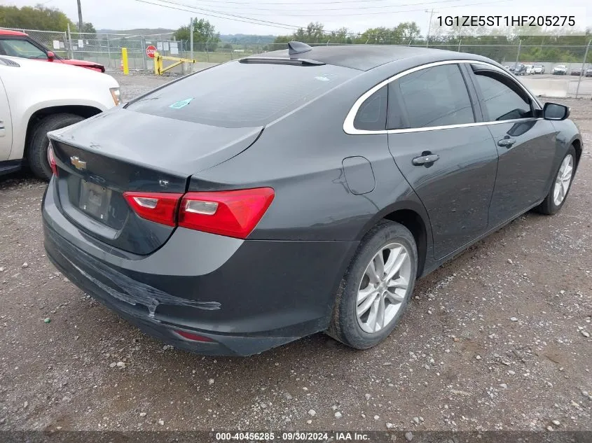 2017 Chevrolet Malibu 1Lt VIN: 1G1ZE5ST1HF205275 Lot: 40456285