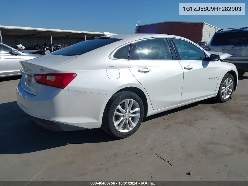 2017 Chevrolet Malibu Hybrid VIN: 1G1ZJ5SU9HF282903 Lot: 40465756