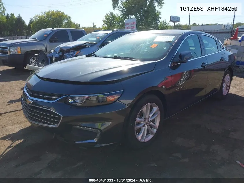 2017 Chevrolet Malibu 1Lt VIN: 1G1ZE5STXHF184250 Lot: 40481333