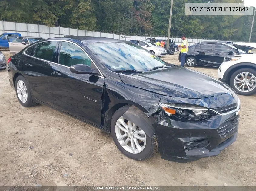 2017 Chevrolet Malibu 1Lt VIN: 1G1ZE5ST7HF172847 Lot: 40483399