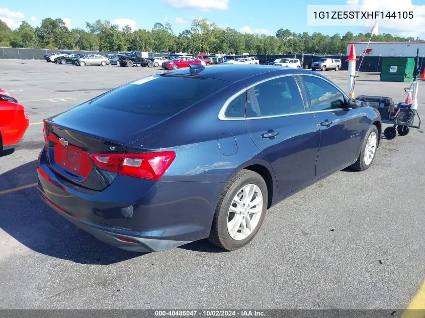 2017 Chevrolet Malibu 1Lt VIN: 1G1ZE5STXHF144105 Lot: 40485047