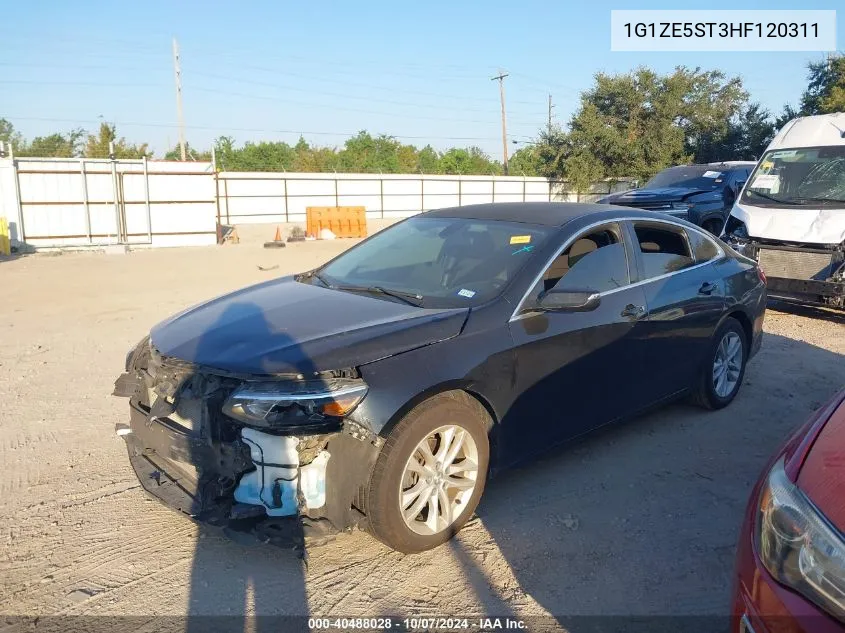 2017 Chevrolet Malibu Lt VIN: 1G1ZE5ST3HF120311 Lot: 40488028