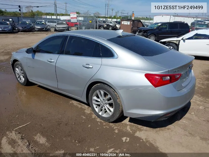 1G1ZE5ST1HF249499 2017 Chevrolet Malibu 1Lt