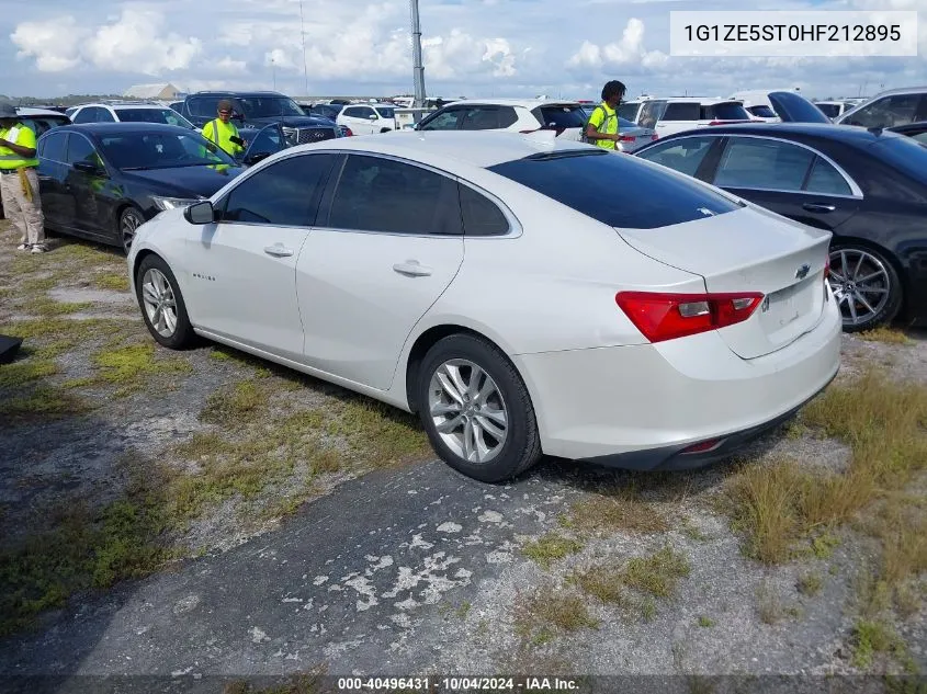 2017 Chevrolet Malibu 1Lt VIN: 1G1ZE5ST0HF212895 Lot: 40496431