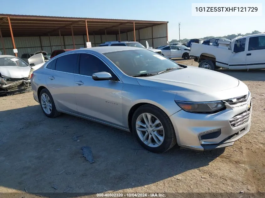 1G1ZE5STXHF121729 2017 Chevrolet Malibu 1Lt