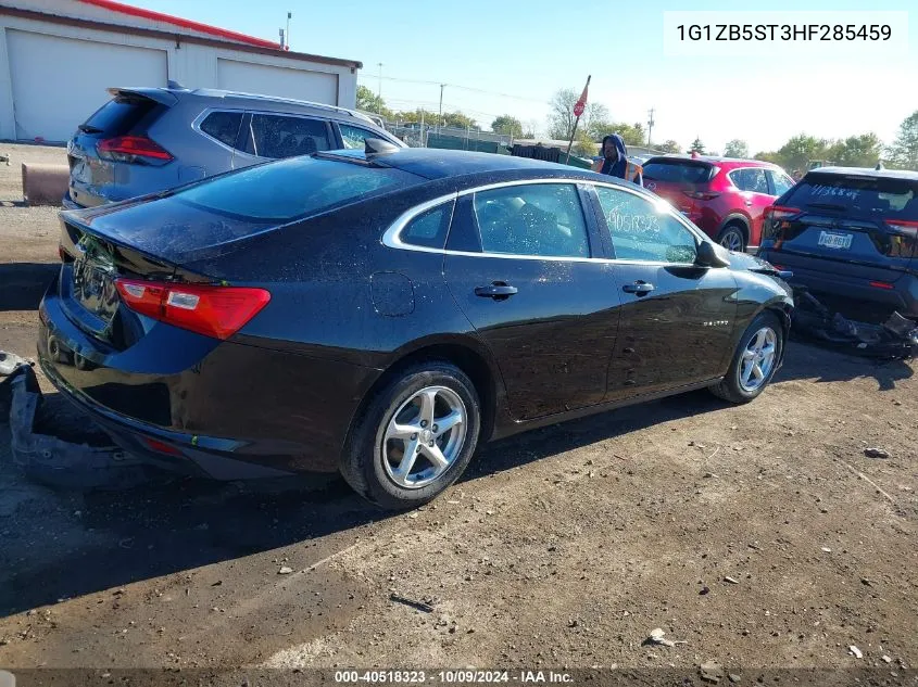 2017 Chevrolet Malibu Ls VIN: 1G1ZB5ST3HF285459 Lot: 40518323