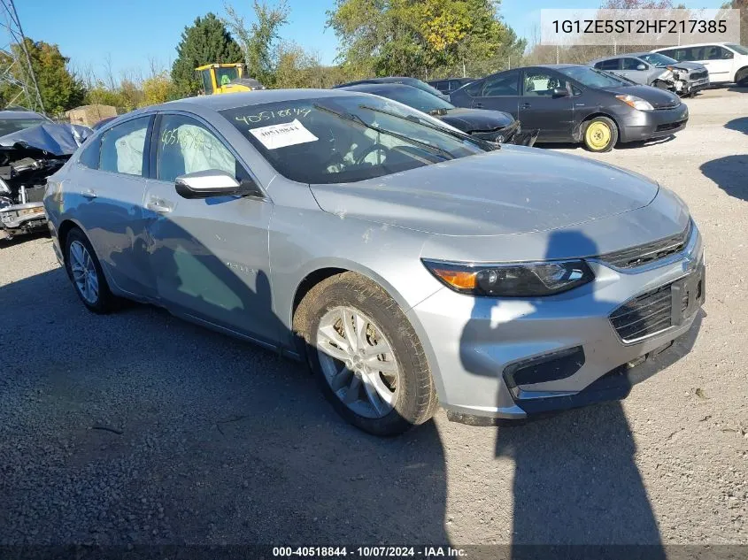 2017 Chevrolet Malibu 1Lt VIN: 1G1ZE5ST2HF217385 Lot: 40518844