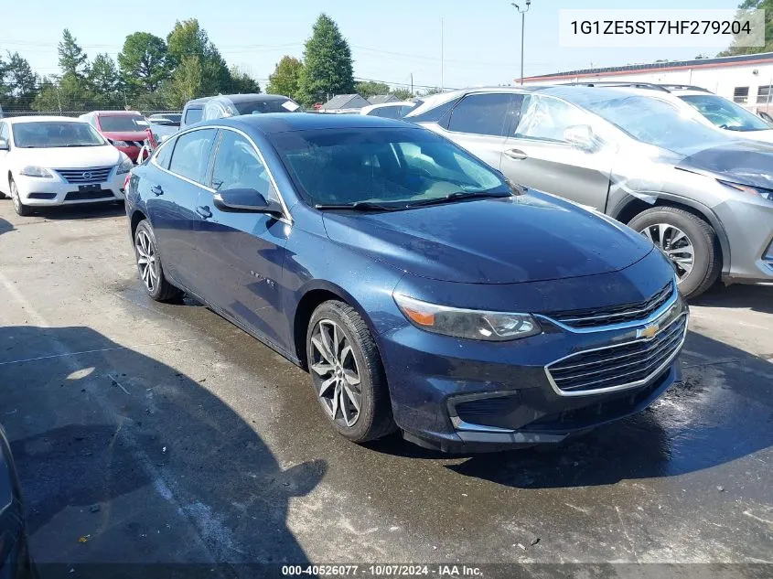 1G1ZE5ST7HF279204 2017 Chevrolet Malibu 1Lt