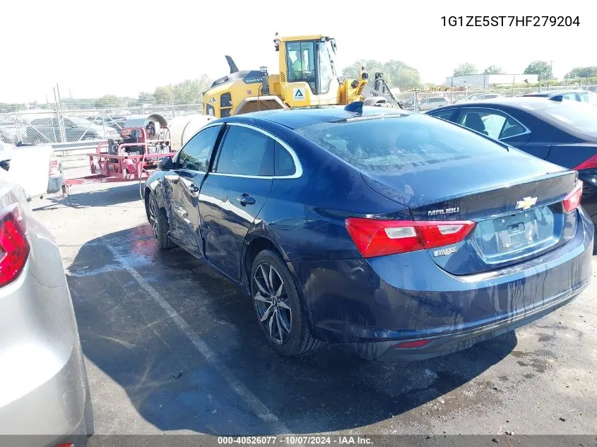 1G1ZE5ST7HF279204 2017 Chevrolet Malibu 1Lt