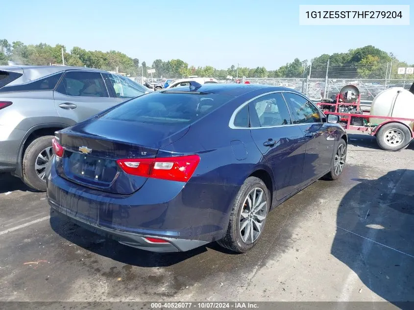 1G1ZE5ST7HF279204 2017 Chevrolet Malibu 1Lt