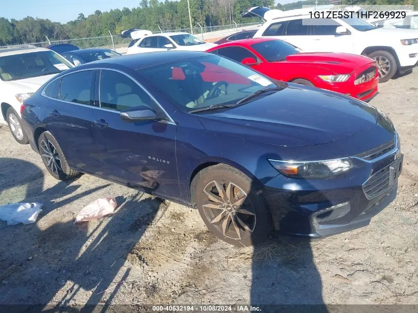 2017 Chevrolet Malibu 1Lt VIN: 1G1ZE5ST1HF269929 Lot: 40532194