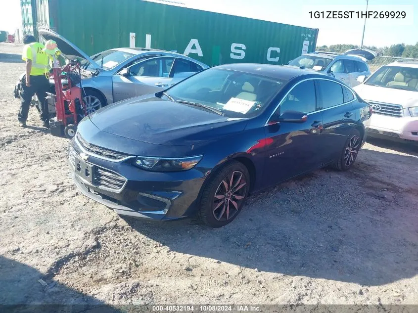 2017 Chevrolet Malibu 1Lt VIN: 1G1ZE5ST1HF269929 Lot: 40532194