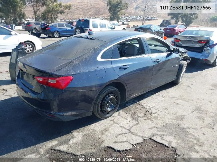 2017 Chevrolet Malibu 1Lt VIN: 1G1ZE5ST9HF127666 Lot: 40539179