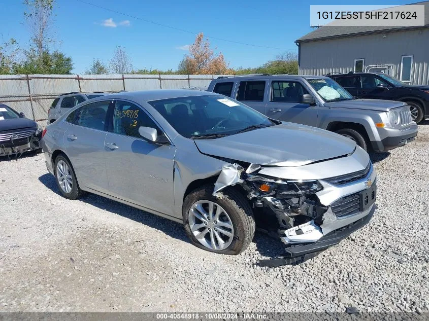 2017 Chevrolet Malibu 1Lt VIN: 1G1ZE5ST5HF217624 Lot: 40548918