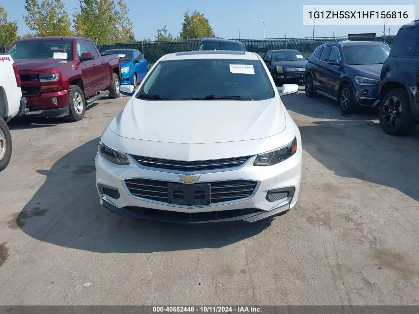 2017 Chevrolet Malibu Premier VIN: 1G1ZH5SX1HF156816 Lot: 40552448