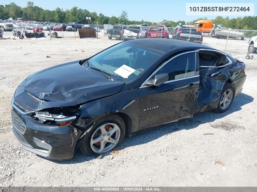 2017 Chevrolet Malibu Ls VIN: 1G1ZB5ST8HF272464 Lot: 40565669