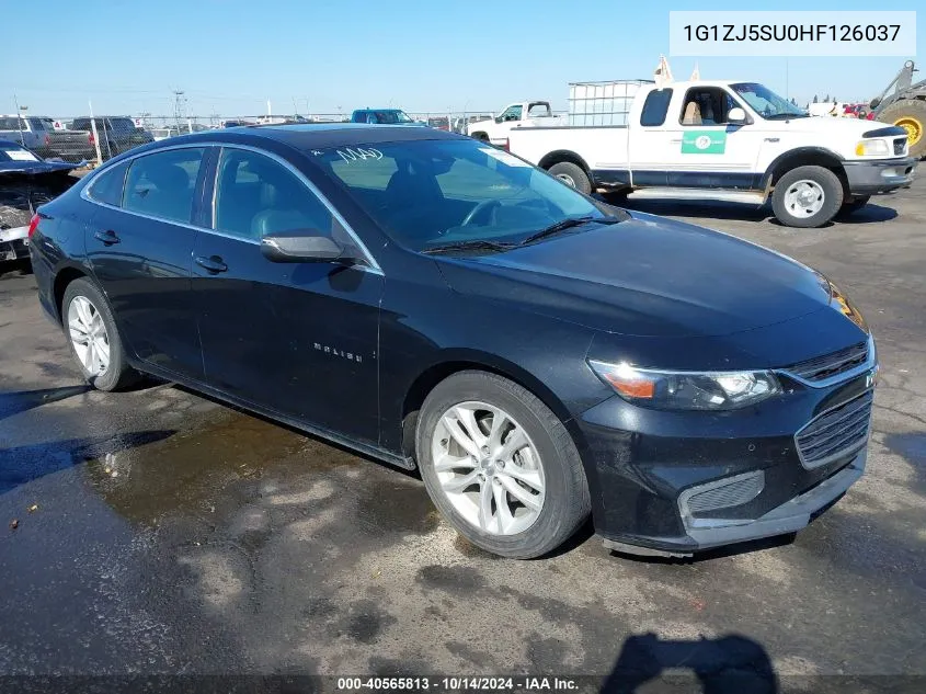 2017 Chevrolet Malibu Hybrid VIN: 1G1ZJ5SU0HF126037 Lot: 40565813