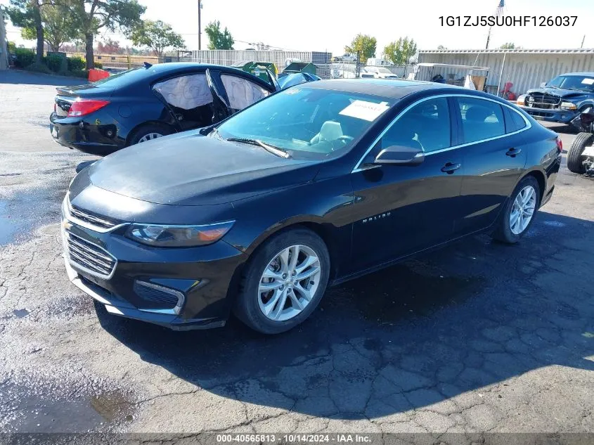 2017 Chevrolet Malibu Hybrid VIN: 1G1ZJ5SU0HF126037 Lot: 40565813