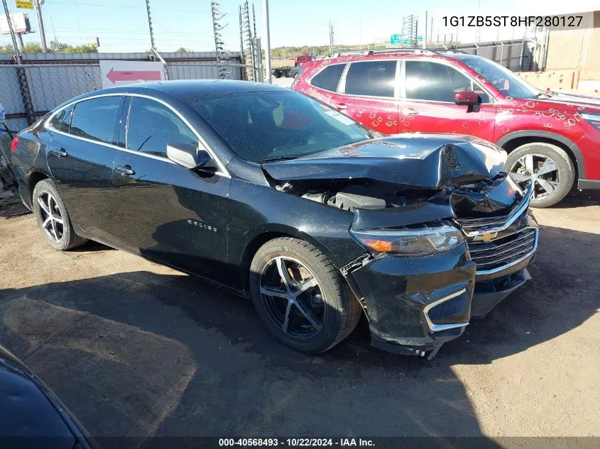 2017 Chevrolet Malibu Ls VIN: 1G1ZB5ST8HF280127 Lot: 40568493