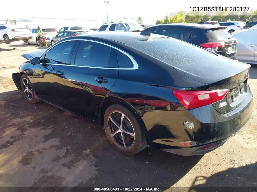 2017 Chevrolet Malibu Ls VIN: 1G1ZB5ST8HF280127 Lot: 40568493