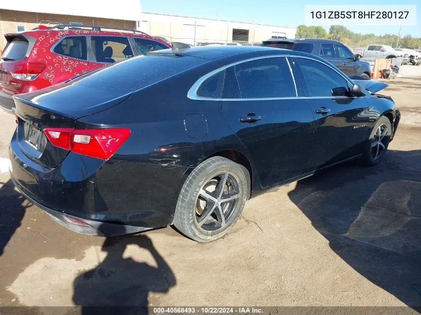 2017 Chevrolet Malibu Ls VIN: 1G1ZB5ST8HF280127 Lot: 40568493